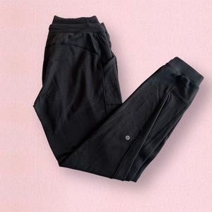 Lululemon Black Joggers with Pockets Size 8